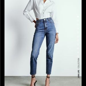 ZARA high waisted jeans